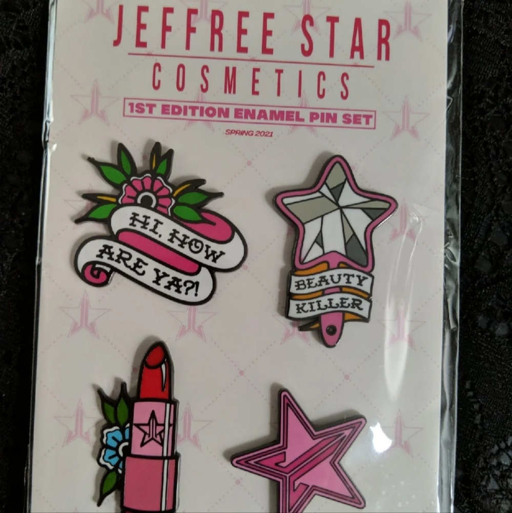 Jeffree Star First Edition Pin Set
